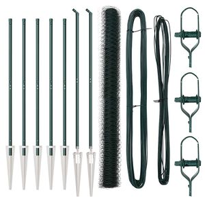 vidaXL Žoga āķis Zaļa