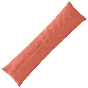 vidaXL Spilvenu pārvalks ALMELO Sarkans oranžs 40 x 145 cm kordurojs