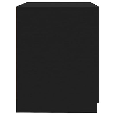 vidaXL veļasmašīnas skapītis, 71x71,5x91,5 cm, melns