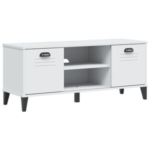 vidaXL apavu skapis VIKEN, 106x35x45 cm, balts, inženierijas koks