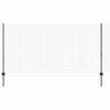 vidaXL Eiropas žogs ar stabu 25 x 1,2 m PVC pārklāts tērauds Zaļa