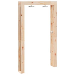vidaXL Āra du&scaron;a 226 cm Masīvkoks no priedes un nerūsējo&scaron;ais tērauds