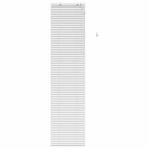 vidaXL Venēcijas žalūzija Balts 55 x 250 cm 35 mm