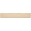 vidaXL Sienas galvgals 12 pcs Krēmkrāsa 90 x 15 cm audums