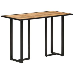 vidaXL virtuves galds, 110x55x75,5 cm, mango masīvkoks