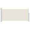 vidaXL izvelkama sānu markīze, 140x300 cm, krēmkrāsā