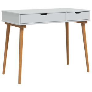 vidaxl Dressing galds FAUSKE Balts 100 x 50 x 78 cm