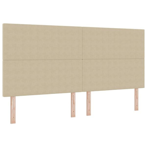 vidaXL Galvgalis ar galvas klāju Gai&scaron;i zaļa pelēka 200 cm Mākslīgā āda