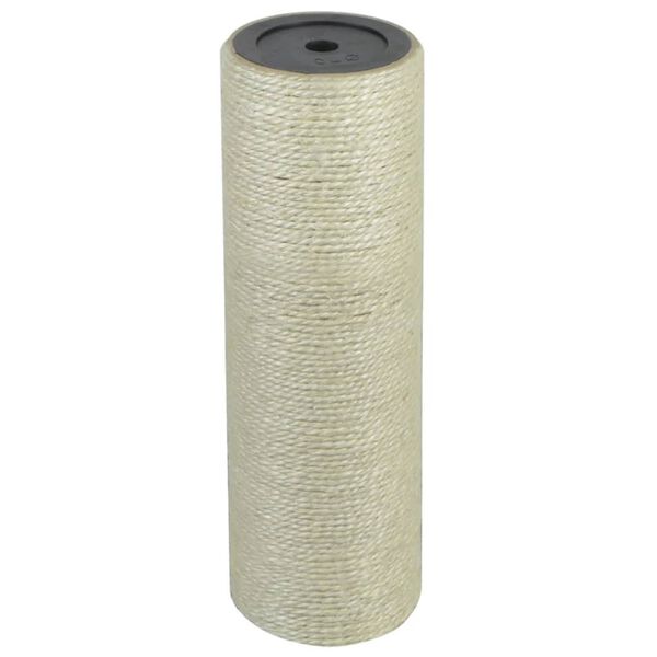 vidaXL stabs kaķa nagu asināšanai, 8x25 cm, 10 mm, bēšs