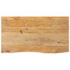 vidaXL galda virsma, 120x60x2,5 cm, mango masīvkoks