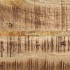 vidaXL virtuves galds, 110x55x75 cm, neapstrādāts mango masīvkoks
