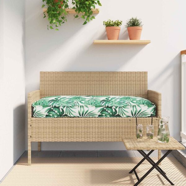 vidaXL Spilvens Lapa Lapu raksts 120 x 60 x 12 cm Oksforda audums