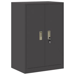 vidaXL Skapītis Melns 60 x 40 x 90 cm Tērauds