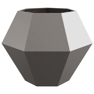 vidaXL Puķu kaste Rūsa 100 x 100 x 80 cm Novecināts tērauds