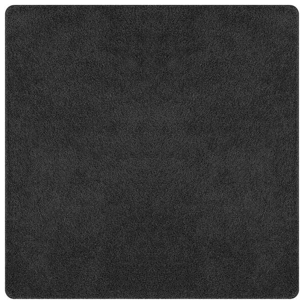 vidaXL Antiskrāpējo&scaron;a &Scaron;agija Paklājs Tum&scaron;i pelēka 200 x 200 cm PP