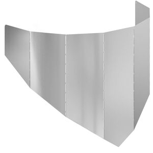 vidaXL Zāliena Apmale 100 x 45 cm Tērauds Sudraba