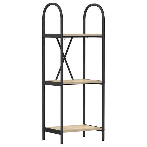 vidaXL Grāmatu plaukts Sonoma ozols 40 x 30 x 109 cm Inženierijas koks