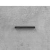vidaXL kumode, betona pelēka, 69,5x34x90 cm, inženierijas koks