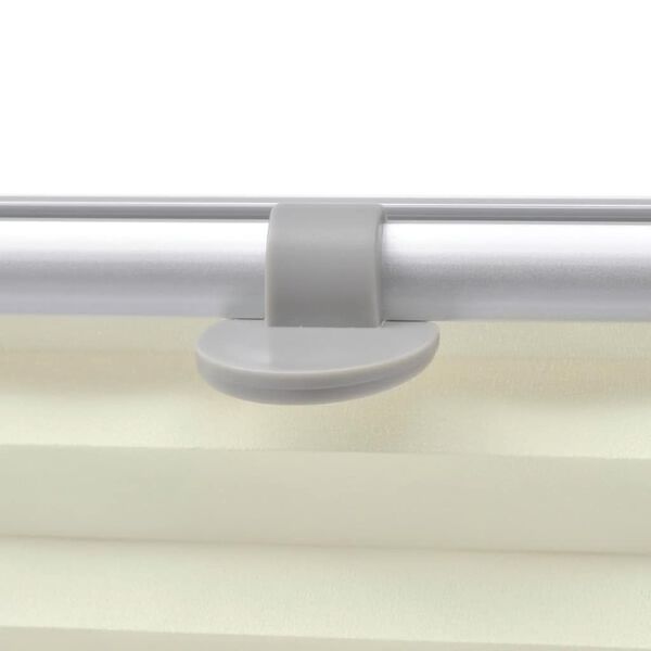 vidaXL plisētas žalūzijas, krēmkrāsā, SK08