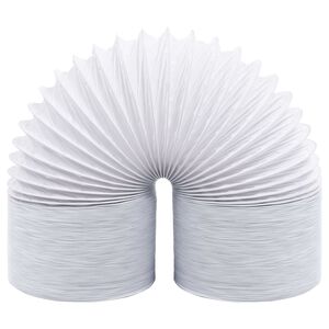 vidaXL izplūdes gaisa vads, PVC, 6 m, 12,5 cm