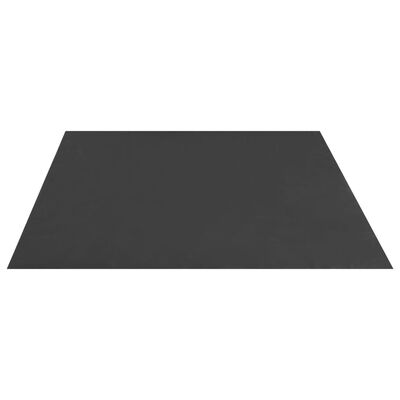 vidaXL smilšu kastes pamatne, melna, 120x110 cm