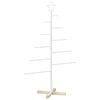 vidaXL Metāla Ziemassvētku koks KUOPIO 125 cm Tērauds Balts