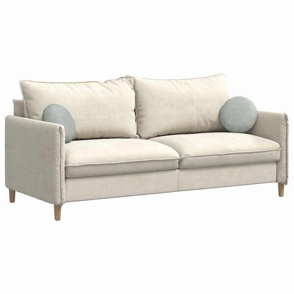 vidaXL Sēdvietas spilventiņi 2 pcs Gai&scaron;i pelēks &Oslash; 40 x 13 cm Samts