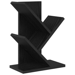 vidaXL Koka grāmatu plaukts 3 līmeņi 30 x 18 x 40 cm Inženierijas koks