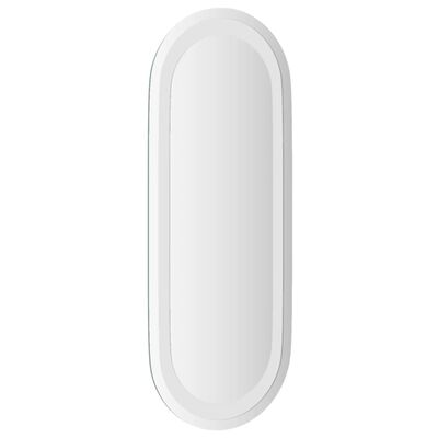 vidaXL vannasistabas spogulis ar LED, 50x20 cm, ovāls