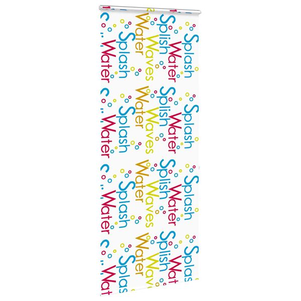 vidaXL rullo žalūzija dušai kaseti, 90x240 cm, auduma platums 86 cm