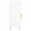 vidaXL kumode, balta, 69,5x34x90 cm, inženierijas koks