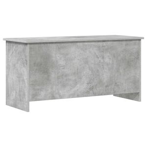 vidaXL Uzglabā&scaron;anas kaste Betona pelēks 100 x 40 x 50 cm