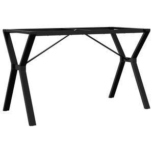 vidaXL virtuves galda kājas, Y-forma, 120x60x73 cm, tērauds