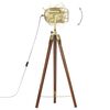 vidaXL grīdas lampa uz statīva, mango masīvkoks, 97 cm