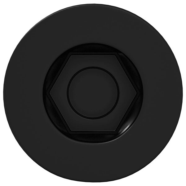 vidaXL Kontaktligzdas skrūve 3072 pcs Melna 7 x 40 mm Dzelzs