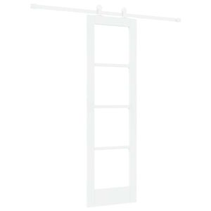 vidaXL Slīdo&scaron;ās durvis ORKDAL Balts 61 x 198,5 cm