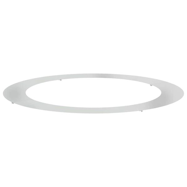 vidaXL piemērots plakana koka gredzenam Sudraba &Oslash;90 / 120 cm