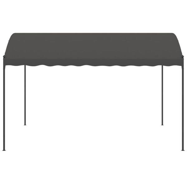 vidaXL dārza nojume, 3 x 4 m, antracītpelēka