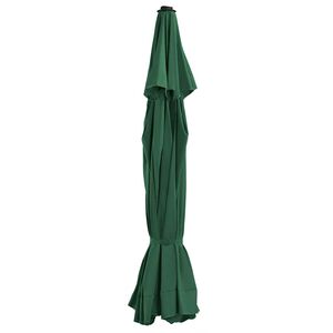 vidaXL saulessarga rezerves audums, 515 cm, zaļ&scaron;