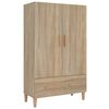 vidaXL augstais skapītis, ozola krāsa, 70x31x115 cm, inženierijas koks