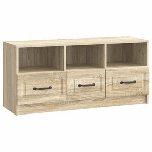 vidaXL Televizora skapī&scaron;a Sonomas ozols 102 x 34,5 x 47 cm