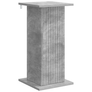 vidaXL Augu statīvs Betona pelēks 30,5 x 30 x 60,5 cm