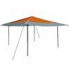 vidaXL Nojumes telts 395 x 395 x 251 cm Oranža audums