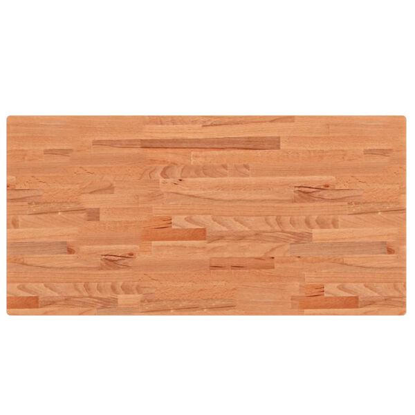 vidaXL galda virsma, 100x50x4 cm, taisnstūra, dižskābarža masīvkoks