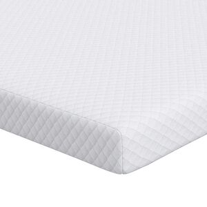 vidaXL Atmiņas putas matrača virsma 80 x 200 cm Thick Mīksts Balts