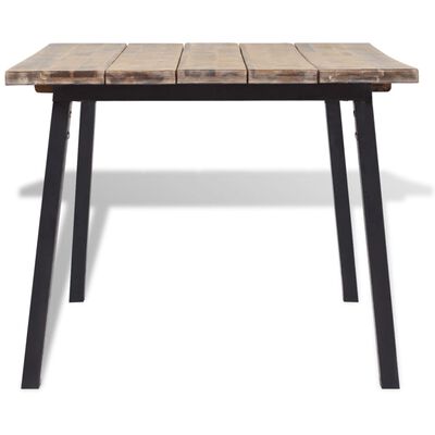vidaXL virtuves galds no akācija koka, 180x90 cm