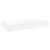 vidaXL Gulē&scaron;anas spilvens Balts 74 x 39 x 13 cm Atmiņas putas