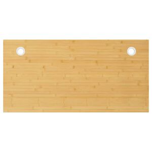 vidaXL rakstāmgalda virsma, 80x40x4 cm, bambuss