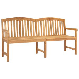 vidaXL Rokām cirsts rozā sols 150 x 60 x 90 cm Ciets tek&scaron;a koks
