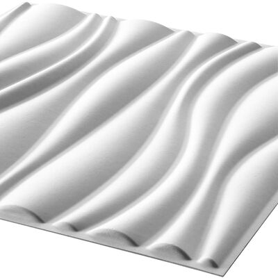 WallArt 3D sienas paneļi GA-WA04, 24 gab., viļņu tekstūra